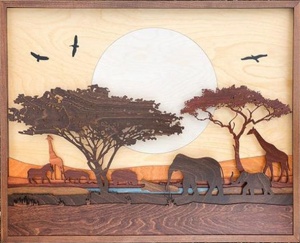 TRANH GỖ NHIỀU LỚP - VTG2